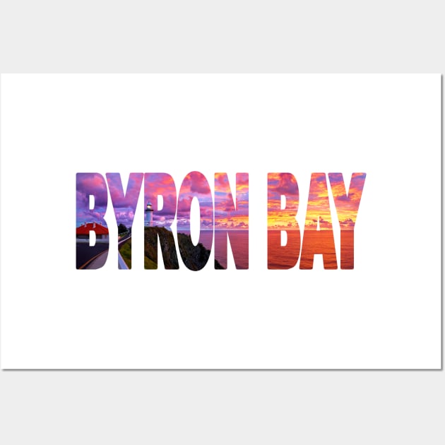 BYRON BAY Sunrise - New South Wales Australia Wall Art by TouristMerch